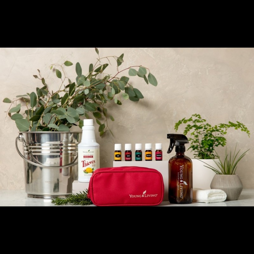 Young living theives cleaning kit!